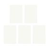 5Pcs Basic Notebook Journal with 60 Pages Unlined/Dotted/Gridde/Lined Softcover Notepads for Drawing Writing Mind Map