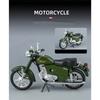 1/10 JAWA 250 Alloy Retro Motorcycle Model Diecast Metal Street Classic Motorcycle Model Simulation Sound and Light Kid Toy Gift