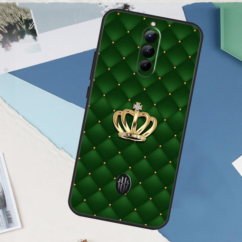 Quilted Texture Sofa Pattern Crown For Nubia Red Magic 10 Pro Plus 6 7 6S 7S Pro 5G 6R Case For RedMagic 8S 9S 9 8 Pro Plus