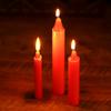 Red and White Candles for Home Lighting, Daily Ordinary Candles, Non-romantic Wedding Long Pole Emergency Candles, Worshiping Candles
