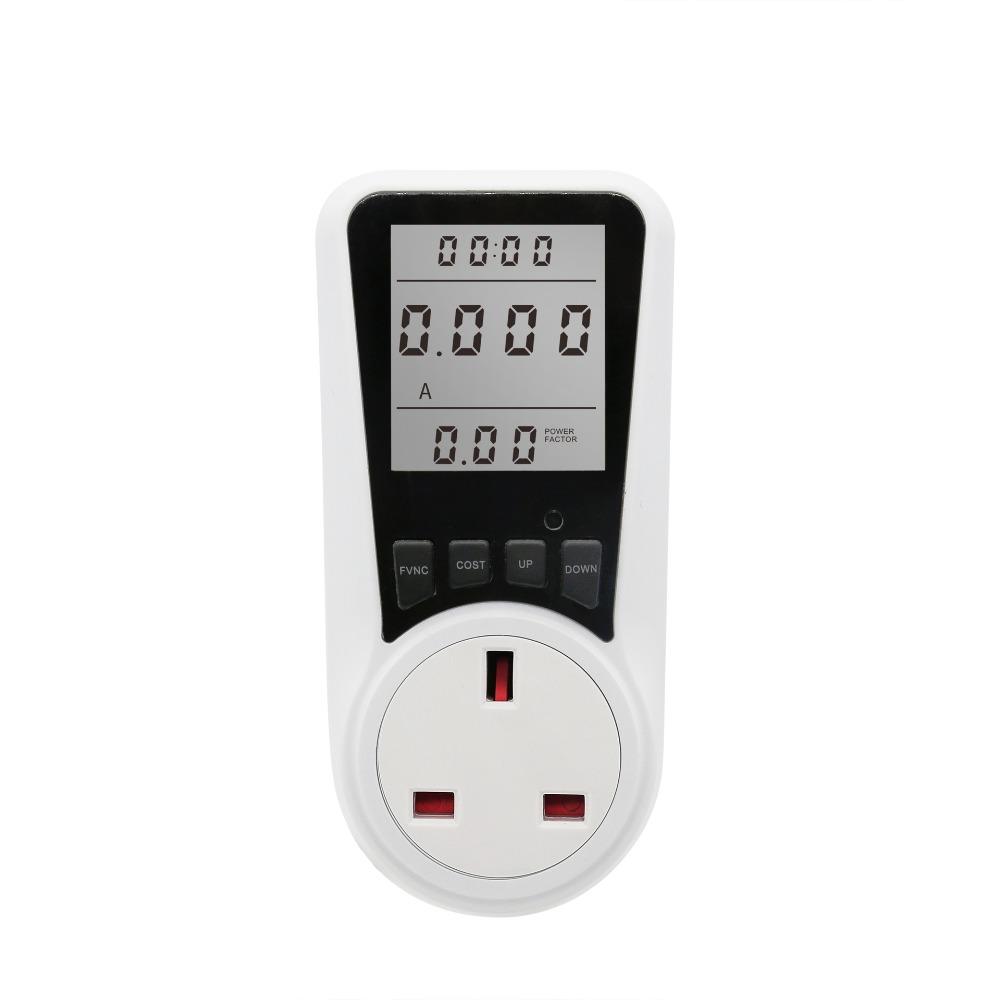 Digital Display Electrical Energy Monitor Socket Energy Monitor Electricity Consumption Monitoring