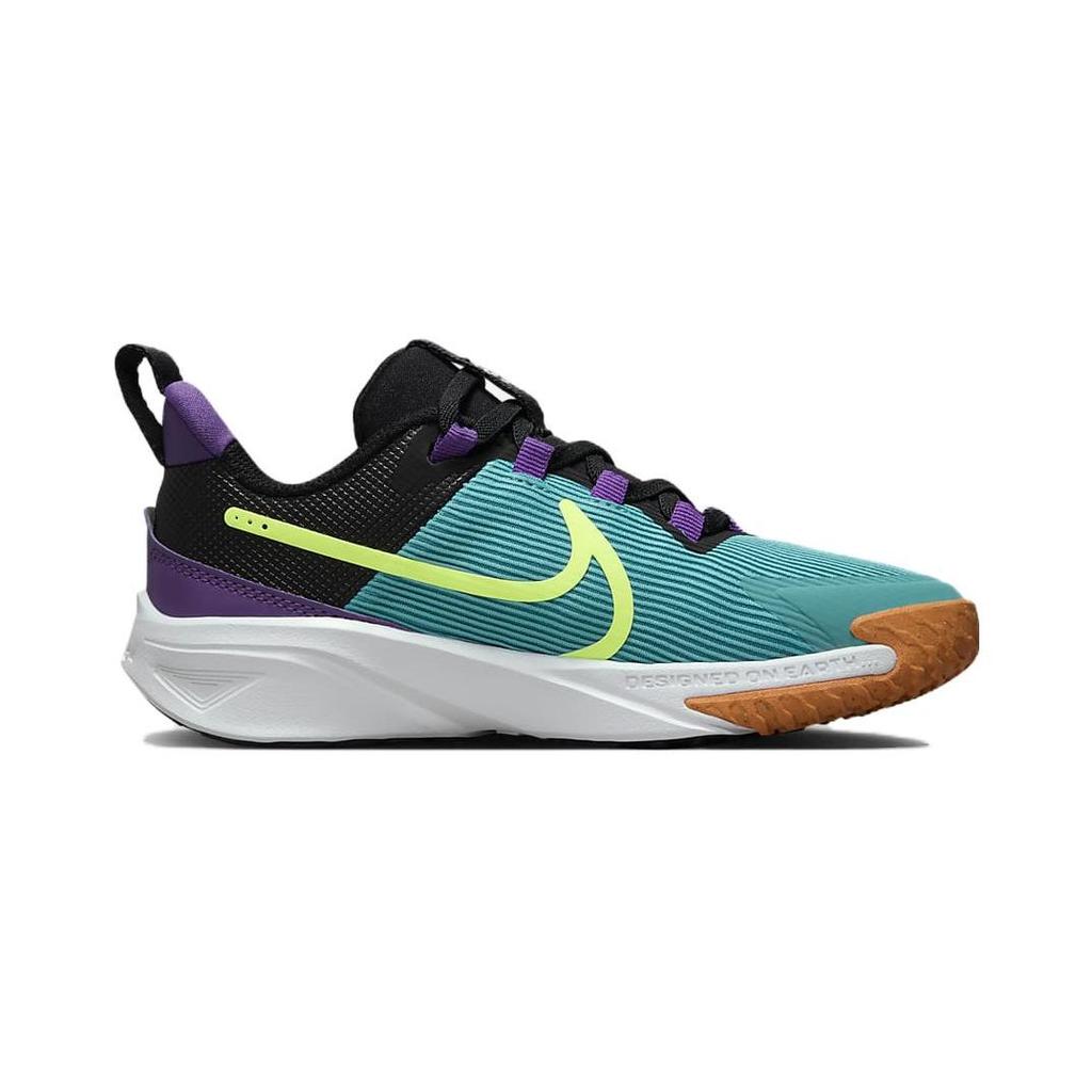 Nike Star Runner 4 SE Abrasion Resistant Low top Kids' Running Shoes Blue Purple Children Aged 3 7 Years Old FJ1806-300