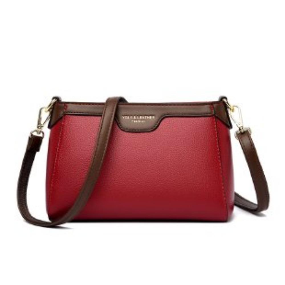 

Высококачественные сумки через плечо из мягкой натуральной кожи для женщин, 2023 роскошные сумки, женские сумки, дизайнерская сумка-мессенджер красный