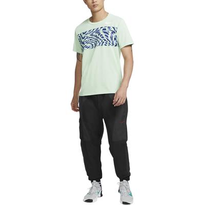 Dri Fit Gestrickte Jogginghose Herren Schwarz Moderate Gerade Passform Hose CU5002-010