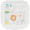 Boîte à déjeuner - SAFTA - PREESCOLAR ZOO - Beige - 13 x 13 x 7,5 cm - Résistante