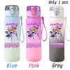 For KPOP Cup 750ML Bottle Portable Sports Kpop Plastic Anime Gradient Drinking Direct Drinking Water Cup Gourd Container
