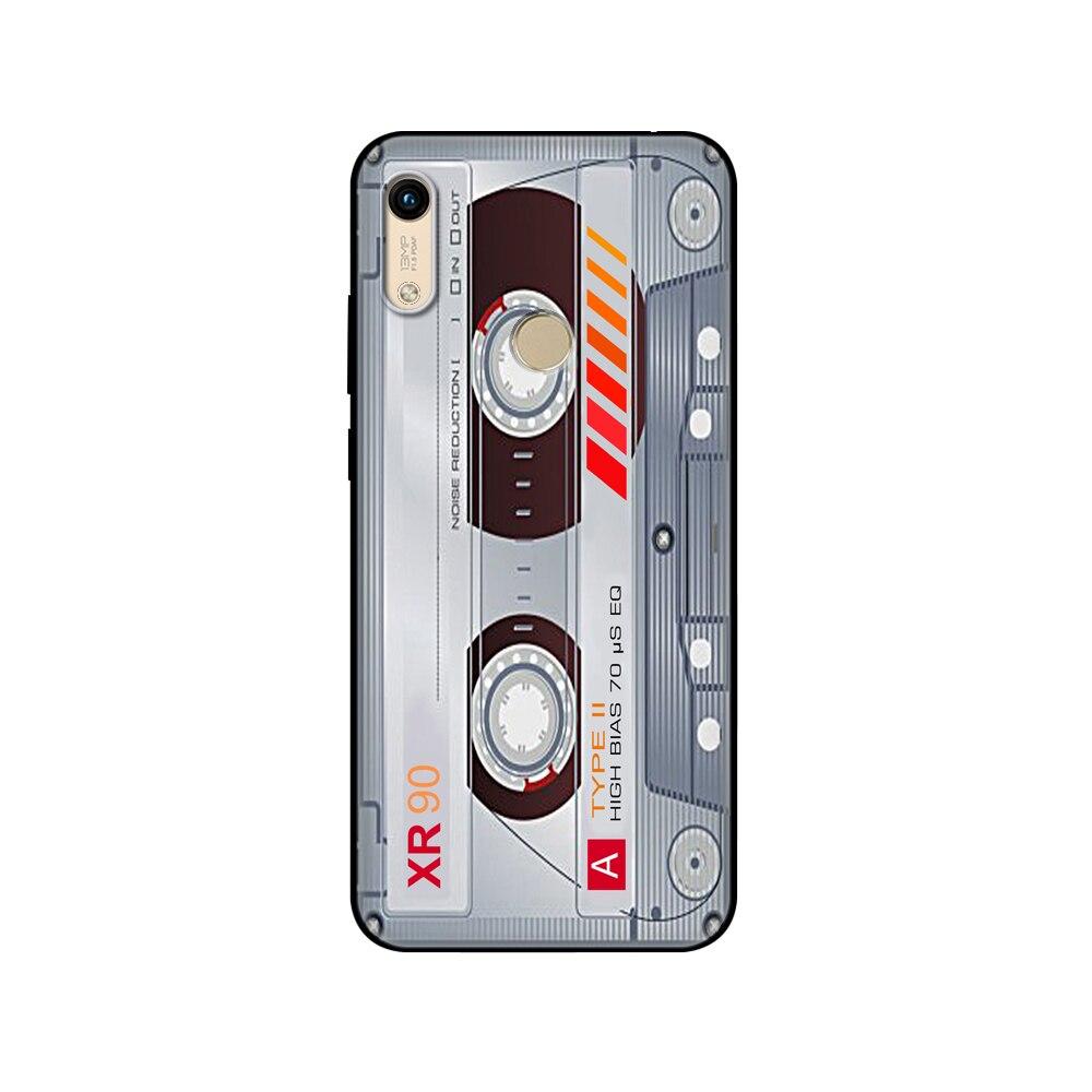 Für Honor 8A Hülle Für huawei Honor 8A prime Hülle Silikon TPU Rückseite Handyhülle schwarze TPU Hüllepink Anime Weltraum Auto