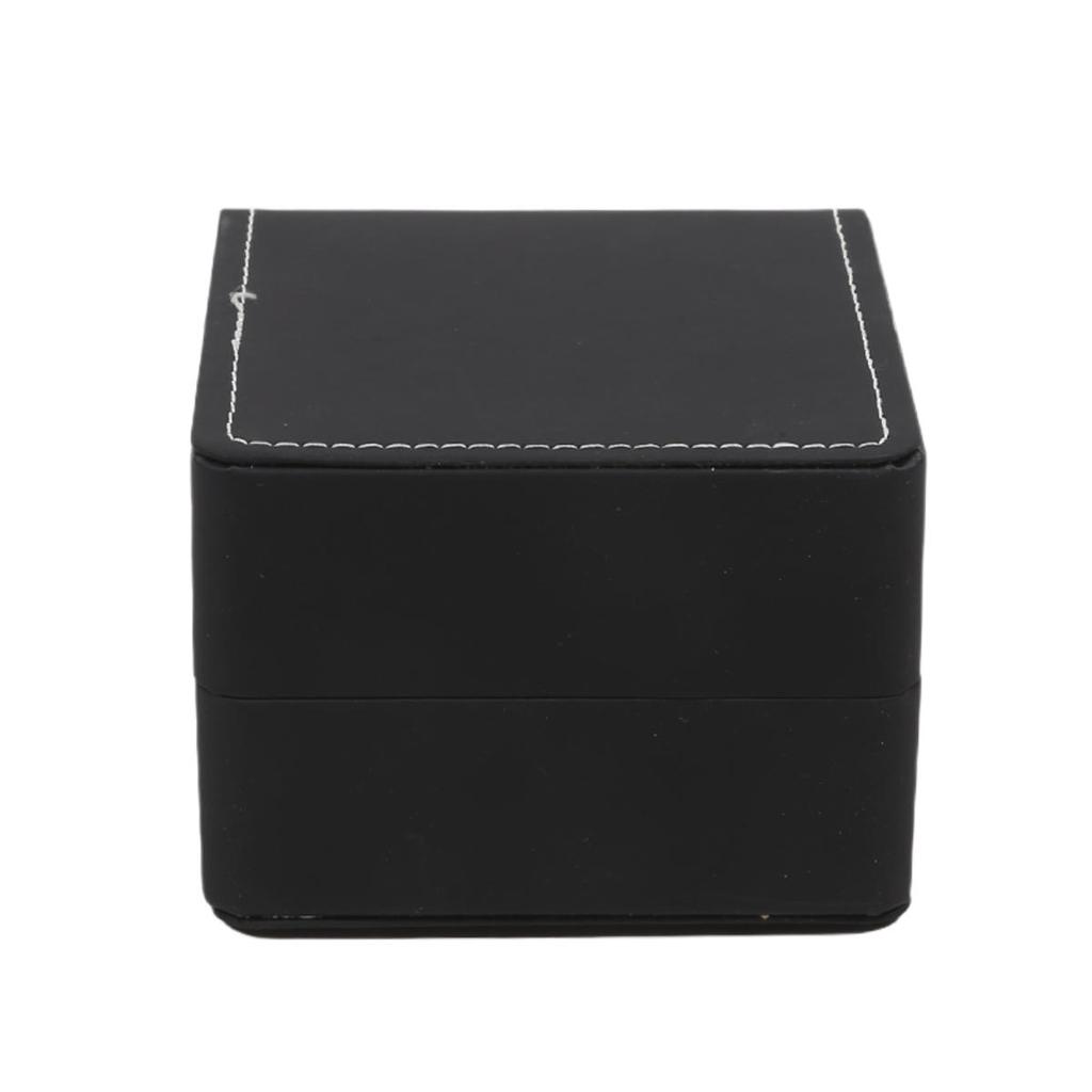 Single Watch Box With Pillow PU Wristwatch Display Case Organizer For Men Women Watch Jewelry Bracket Storage Gift Box