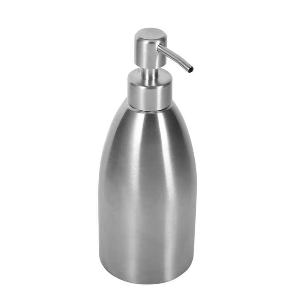 Silver Liquid Lotion Storage Bottles 500ml Shower Gel Bottles  Household