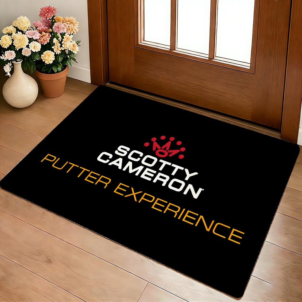 Fashion S-SCOTTY C-CAMERON Floor Mat Cozy Flannel Soft Thick Non-Slip Mat For Living Room Bedroom Kitchen Decor Rugs