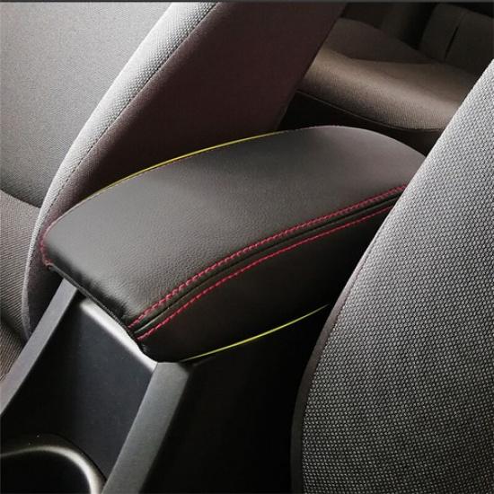 1pcs Car Central Storage Armrest Box Leather Cover For Toyota Corolla 19 20 21