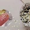 1mm Gold Silver Colorful Shining Star-Shaped Nail Sequins Glitter Laser Flakes Powder 3D Nail Decorations Manicure DIY Material