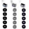 Stick Protection Controller Assist Rings for Switch Pro and Xbox with Storage Case Easy Assist 5 Soft Assist and 5 Hard Assist ZHI-NYLLDJS Rings,