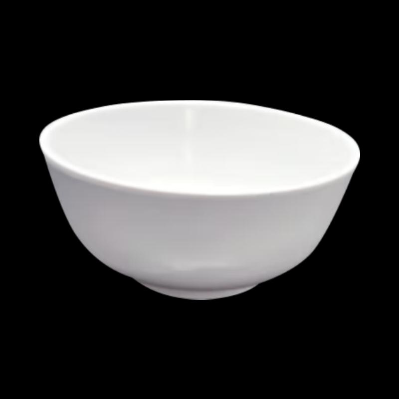 Chinese Style White Melamine Rice Bowl