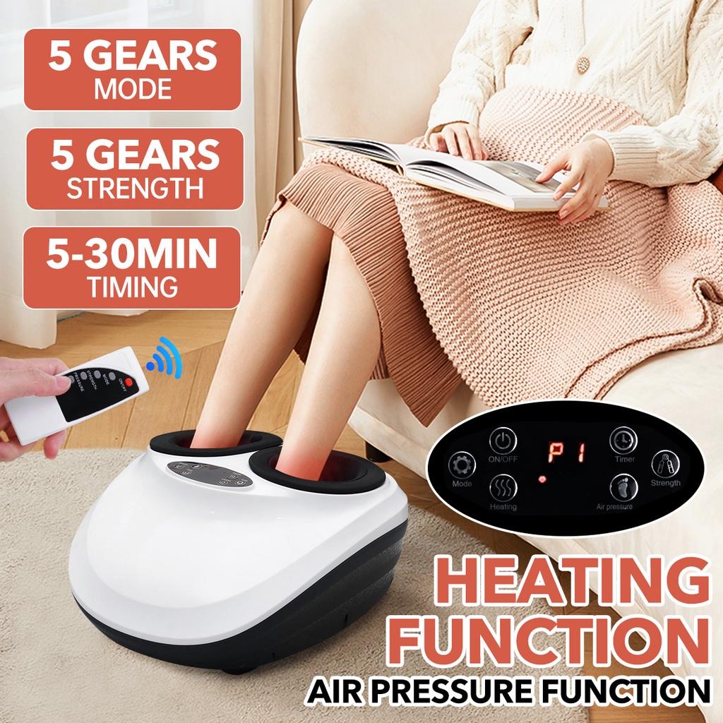 4D Shiatsu Kneading Air Pressure Foot Massager Infrared Heating Electric Foot Massage Care Machine Health Care Foot Massage Tool 48W