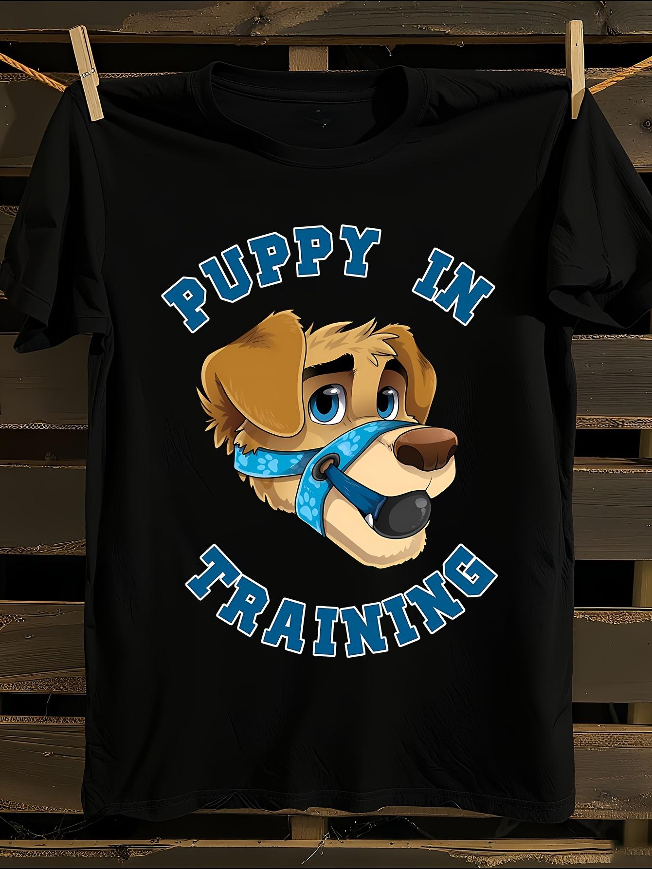 Puppy in Training Graphic T-shirt L