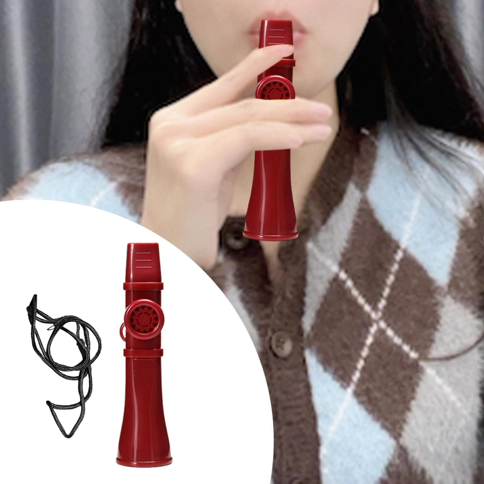

Professional Kazoo Kids Toy Musical Instruments for Guitar Keyboard All Ages червоний
