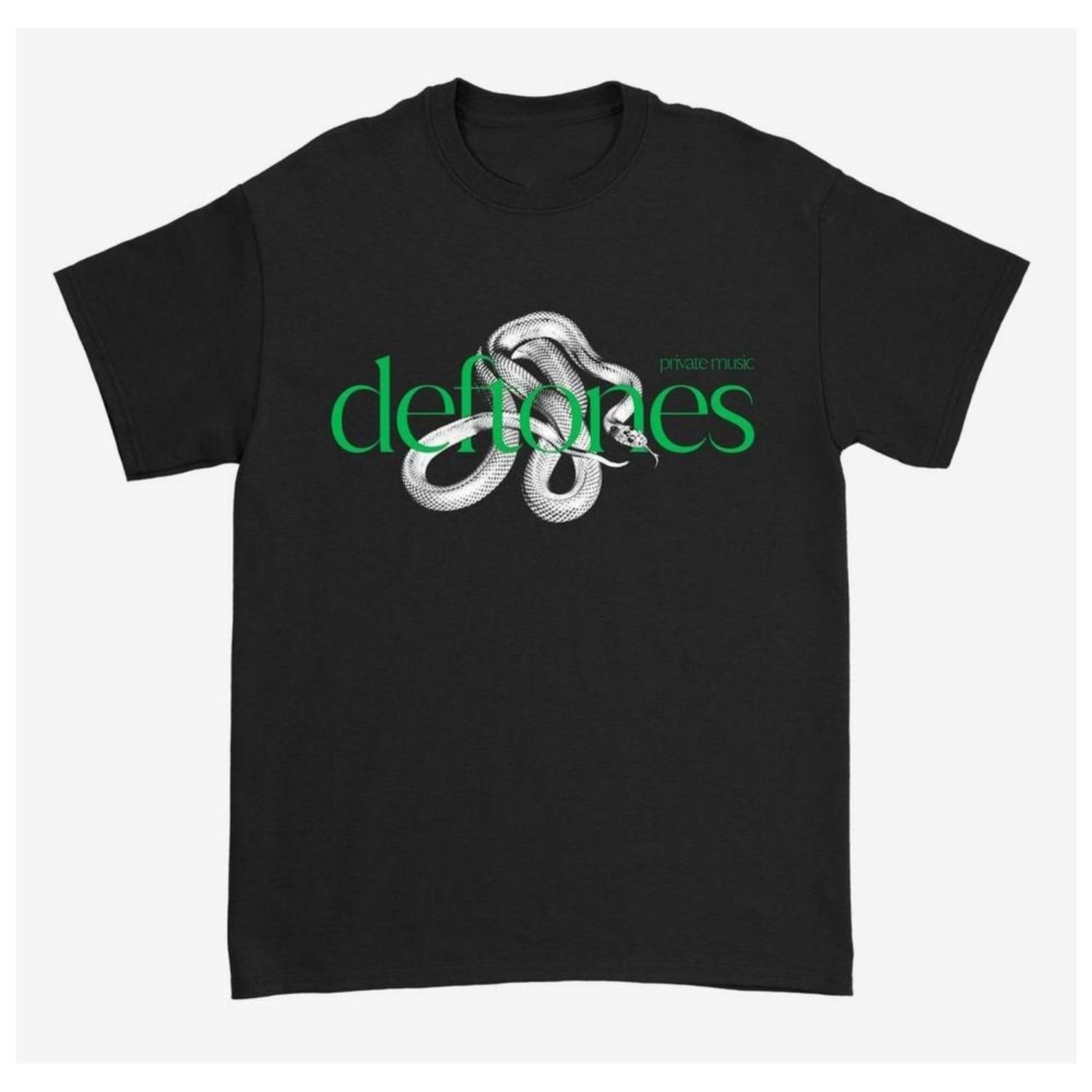 

NEW Deftones Private Music Snake T-Shirt Size S-5XL Comfort Colors Fanmade Unisex T-Shirt S