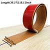 1PC 1/3meters PVC Wood Floor Transition Strip Edge Closing Strip Self-adhesive Seam Strip Flat Buckle Dge Pressing