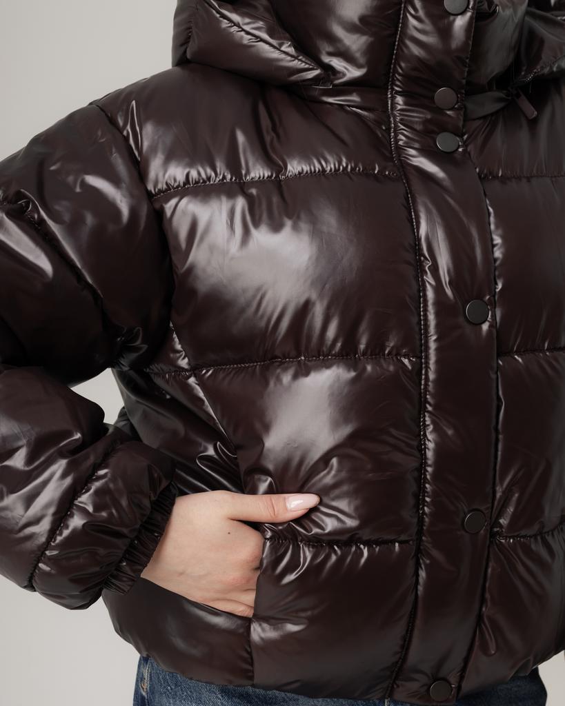 Куртка бомбер Julia 15600 42 шоколад