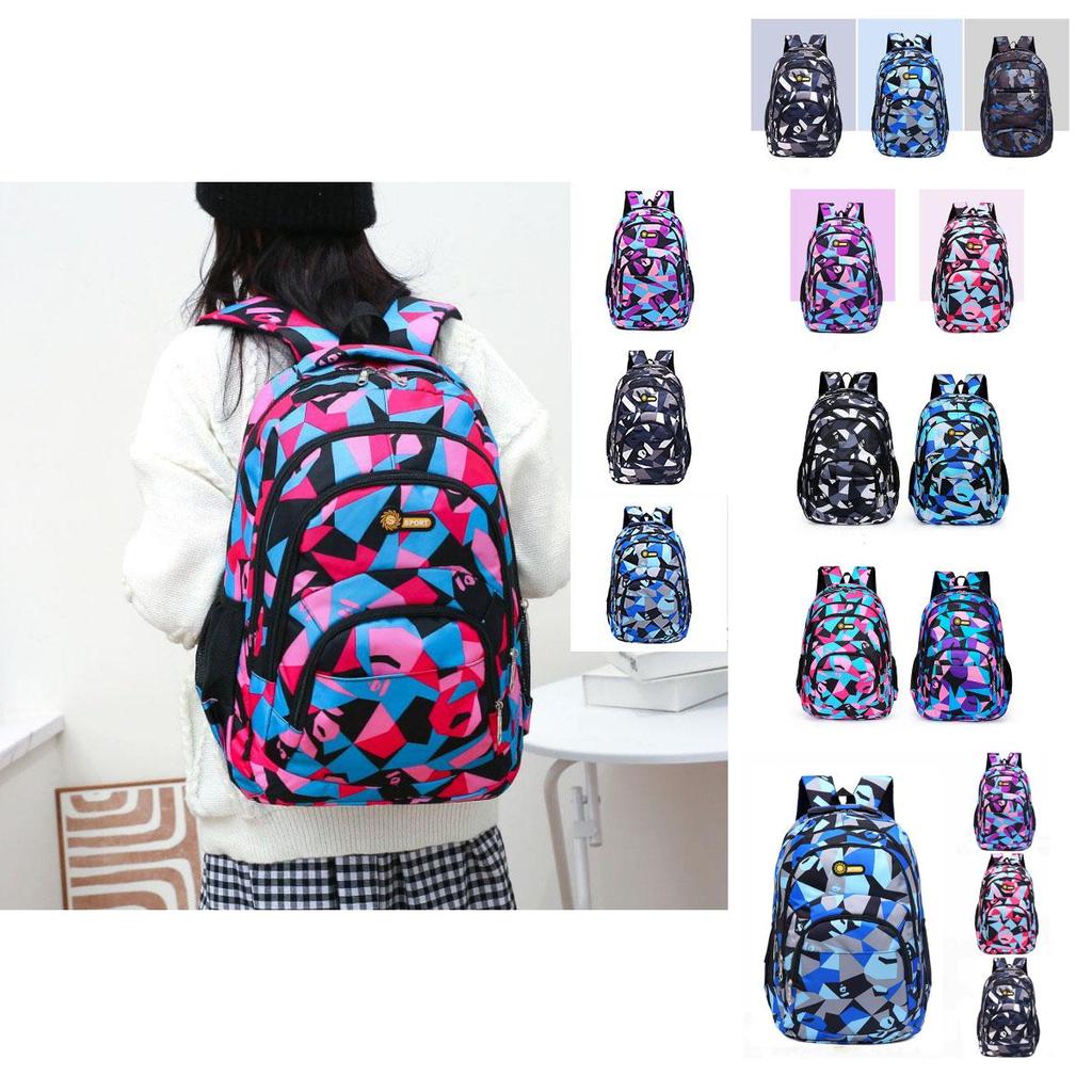 Zaino Tattico Camouflage alla Moda per Uomo e Donna Elegante Borsa da Viaggio per Studenti Capacità 20-35l