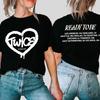 Ready To Be Tour Twice 5th TShirt Twice World Tour Shirt Unisex T-Shirt
