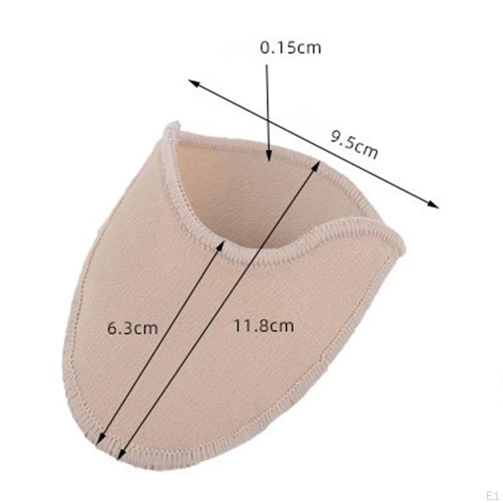 1 paar Toe Caps Soft Ballet Pointe Dance Athlete Shoe Pads for Girls Women