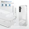 For Samsung Galaxy A34 5G Clear Phone Case TPU PC Anti-Slip Drop-Proof Back Cover