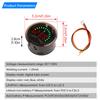 DC 9-111V acid /ternary lithium /lithium iron phosphate battery universal LCD digital battery voltage Battery Indicator For Car