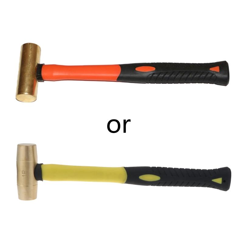 

Red Copper Drum Hammer Non-sparking Tools 0.45kg/0.68kg for Natural Gas Gathering Station Explosion Proof Lightweight 1P