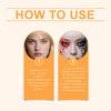 Dowmoo Halloween Face Body Paint Grease Paint Kit Black White Red Face Foundation Makeup with 3 Brushes Zombie Vampire Clown