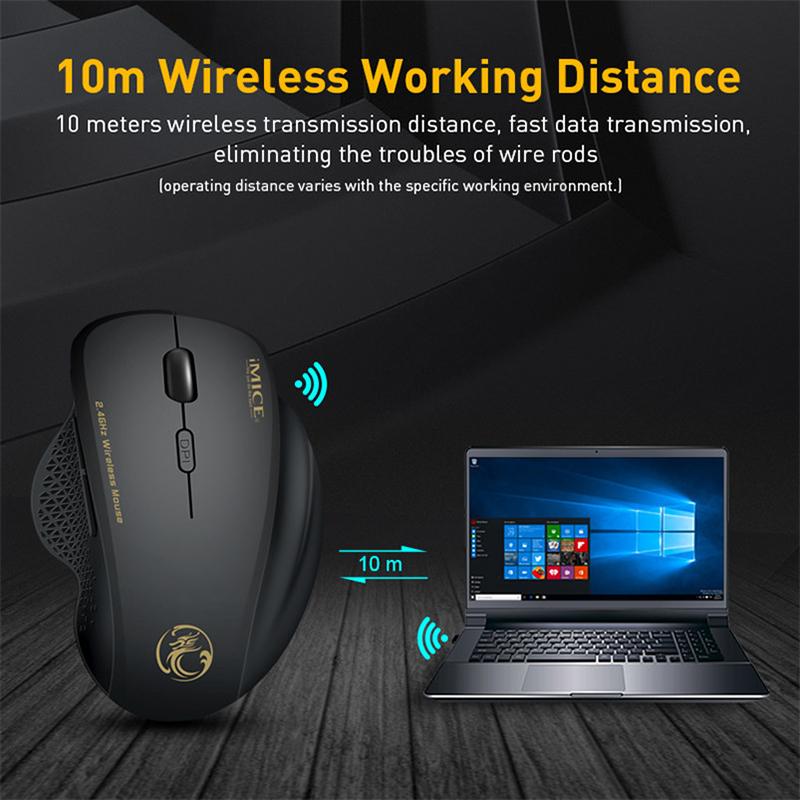 Mouse Wireless A Forma Di Auto - Ergonomico E Silenzioso Con Ricevitore USB Per PC E Portatile
