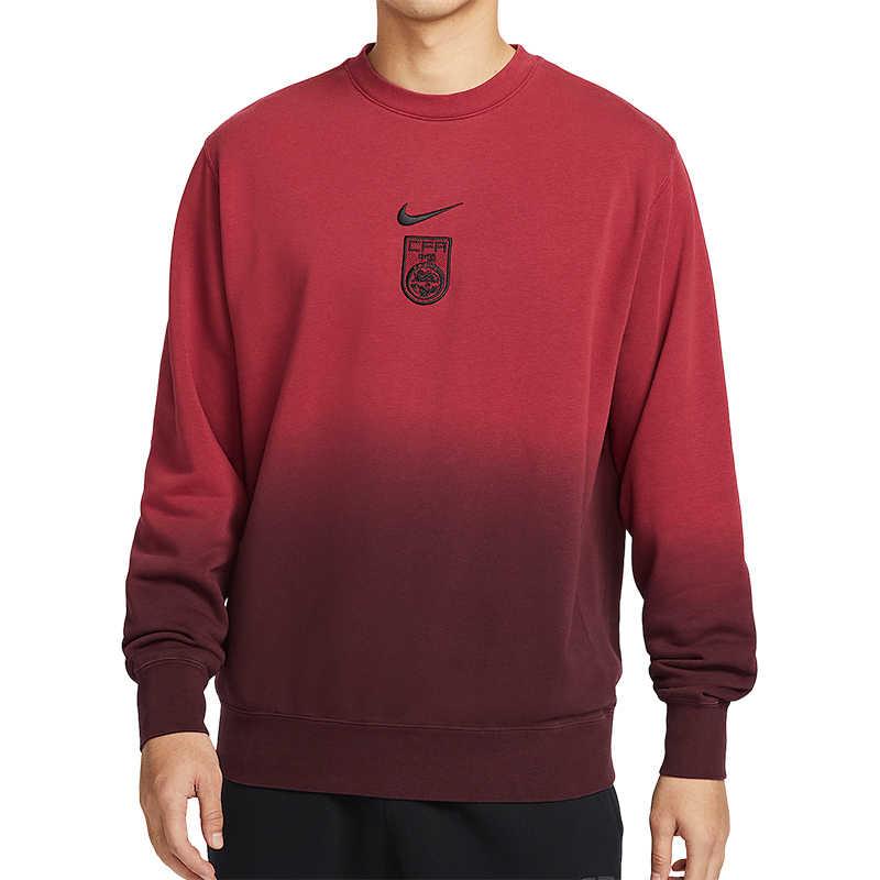 Nike Sweatshirt Men's Dark Team Red/Night Brown Red/Black FJ7265-613