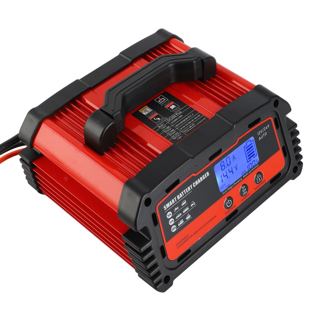 Autobatterieladegerät Tragbares Schnellladen für Verschiedene Batterien 50Hz 60Hz 20A