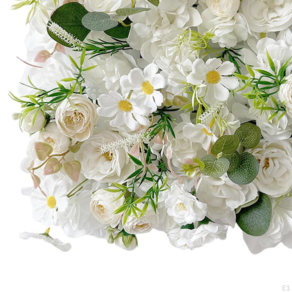 Flower Wall Panel Decorative Screen Easy to Install 3D Floral Backdrop for Baby