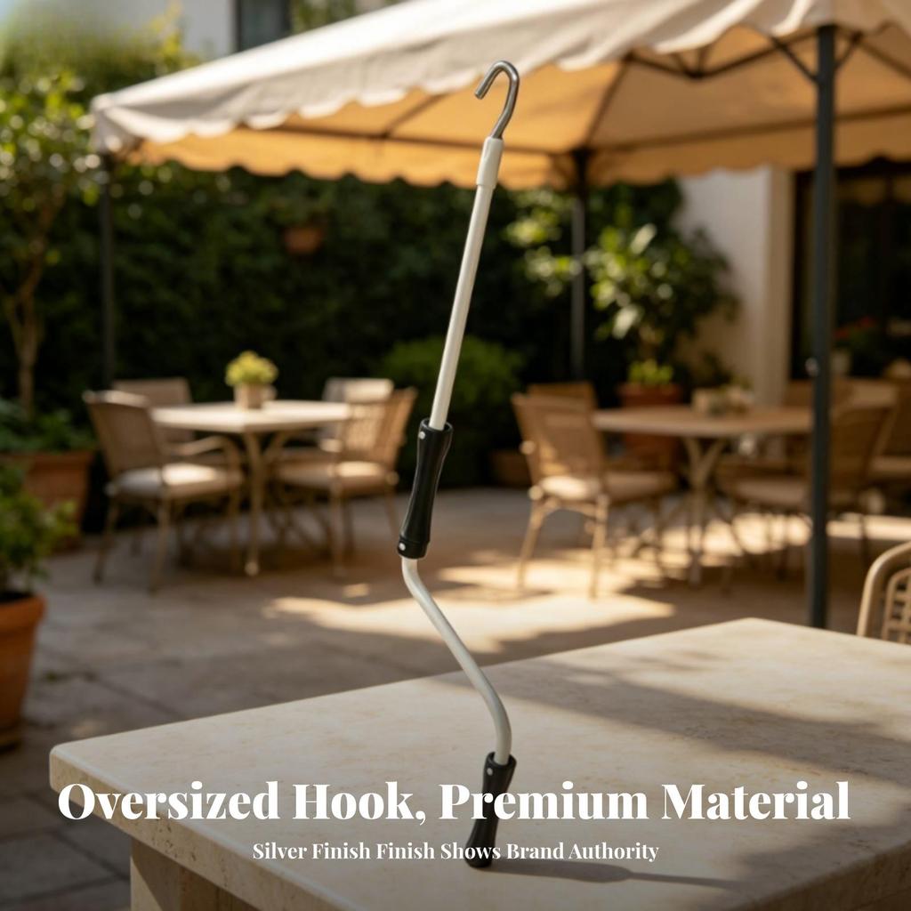 Long-Reach Awning Crank Handle Efficient, Rod, for Shopfront