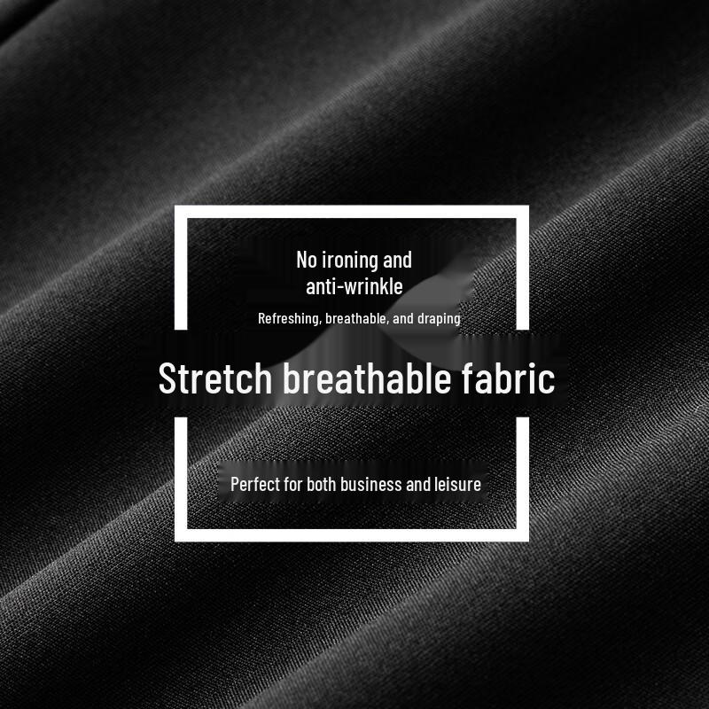 TUCANO Men's Wrinkle-Resistant Casual Straight-Leg Pants