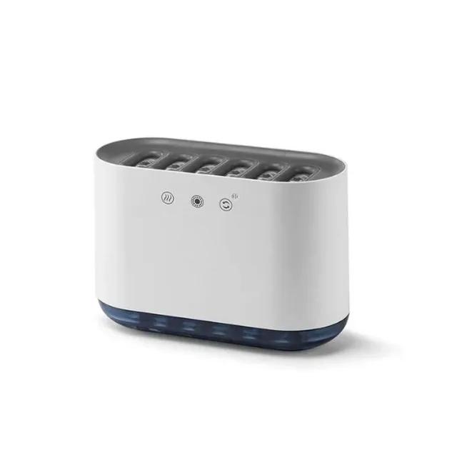 

Симпатичный 2025 Новый музыкальный ультразвуковой увлажнитель воздуха с пламенем для белый