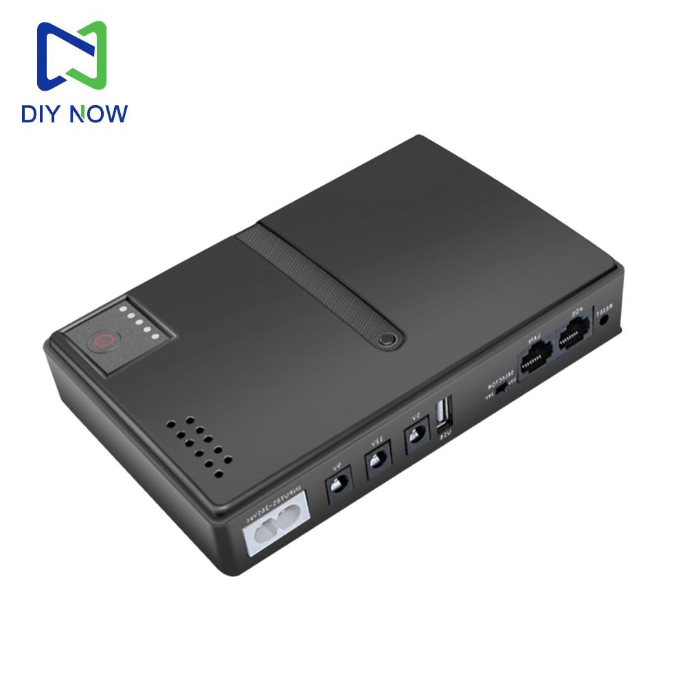 AC85-265V DC1018L Router 5V 9V12V Fiber Optic Modem Monitoring Backup Ups Uninterruptible Power Supply For 18650 Lithium Battery