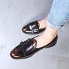 Herre mikrofiber skinn Loafers luksusmerke italiensk design komfortable bryllupssko