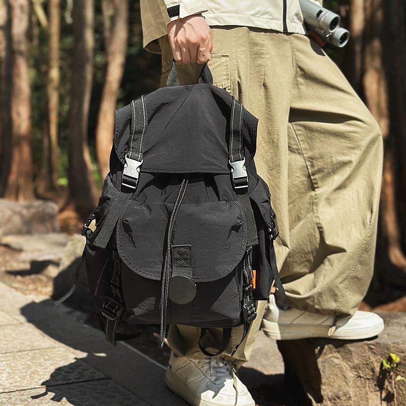 Schoolbag Mountaineering Travel Backpack Men's and Women's Outdoor Leisure Trend College Student School Bag Junior High School Student High School