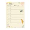 MIDORI Design Phil List To-do [Cat Pattern] 91209-621
