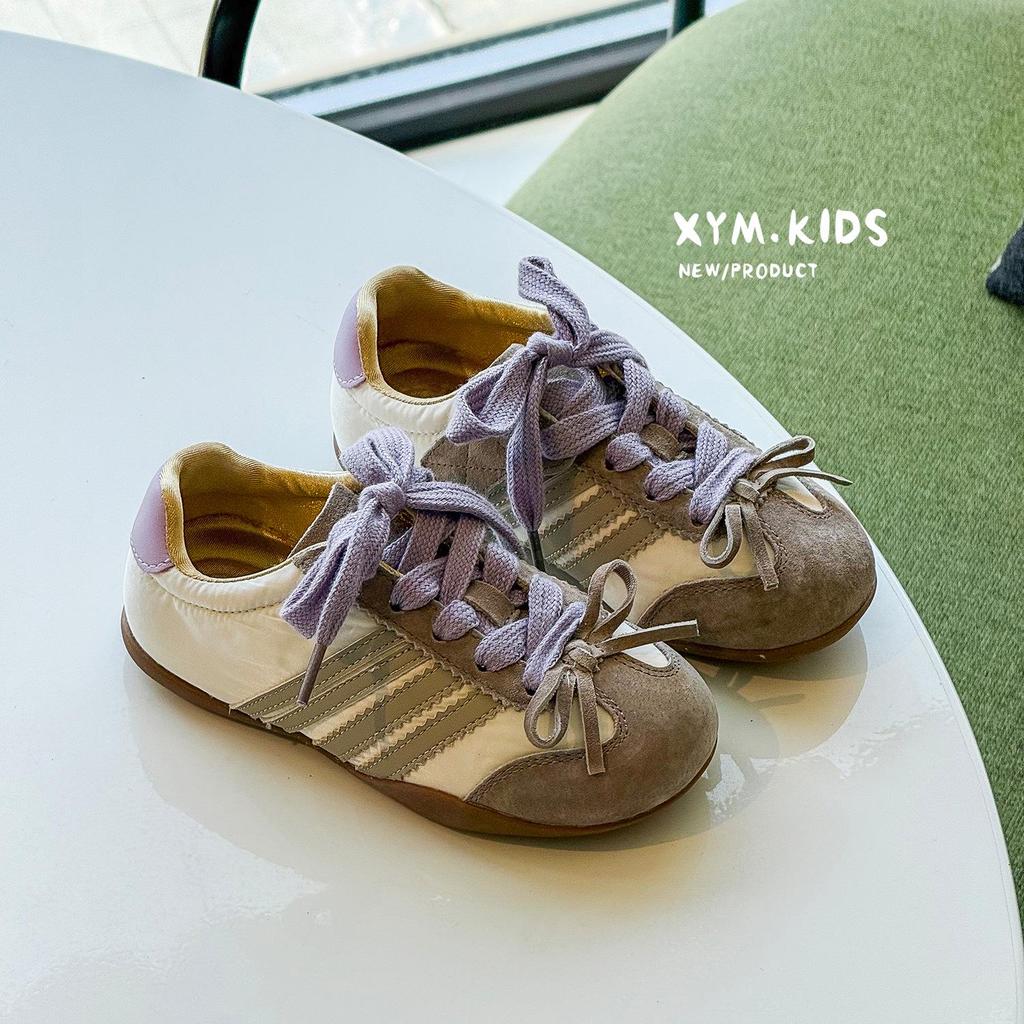 Spring 2026 Kids' Korean Style Bow Genuine Leather Shoes - Elegant, Versatile Girls' Thin Sole