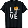 Love Valentine's Day Basketball Heart Boys Girls Boys Girls T Shirt