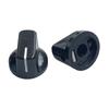 10Pcs Plastic Flush Head Guitar Knobs Guitar Amplifier Effect Pedal Knobs Replacement Pointers Control Knobs Guitar Part