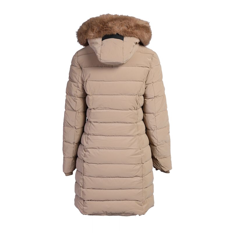 Parka julie glossi taupe Femme PARAGOOSE