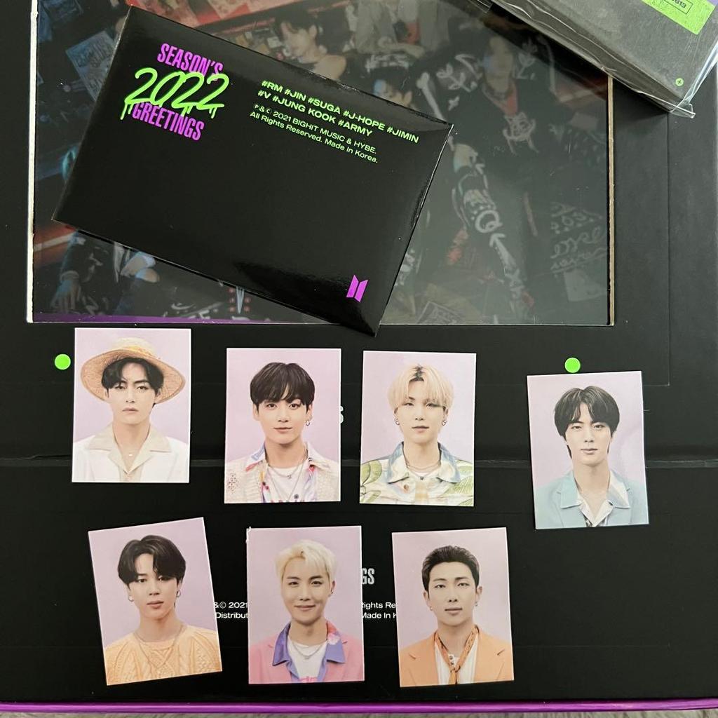 [USED] BTS 2022 SEASON'S GREETINGS DAILY BTS