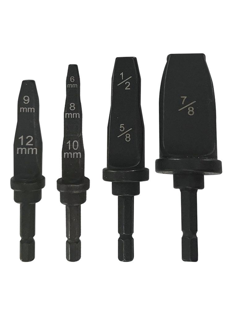 Electric Copper Tube Expander & Flaring Tool for Air Conditioners - Drill Bit & Hole Punch Refrigeration Tool