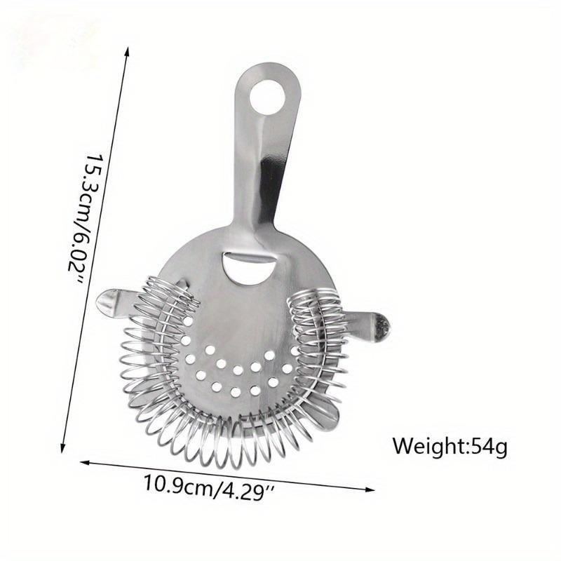 Stainless Steel Ice Filter Rod Screen for Cocktail Making Foaming Tool Ice Filter Wholesale Kitchen Bar Accessories