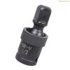 K1AE Professional 1/2Inch Drive Universal Joint Adapter Reinforced Steel Construction Square Socket For Power Tool